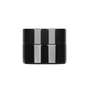 100x CannaPack 5g Thick Black UV Protection Small Glass Jars 5ml Concentrate