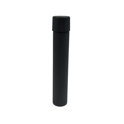 250x CannaPack King Size Black Glass Pre-Roll Tube