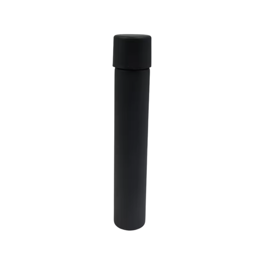 250x CannaPack King Size Black Glass Pre-Roll Tube