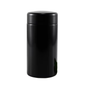50x CannaPack Round Black UV Violet Glass Jars 100ml 7g