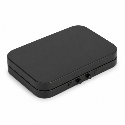 Hinged-Lid Mini Pre-Rolls Tin Box