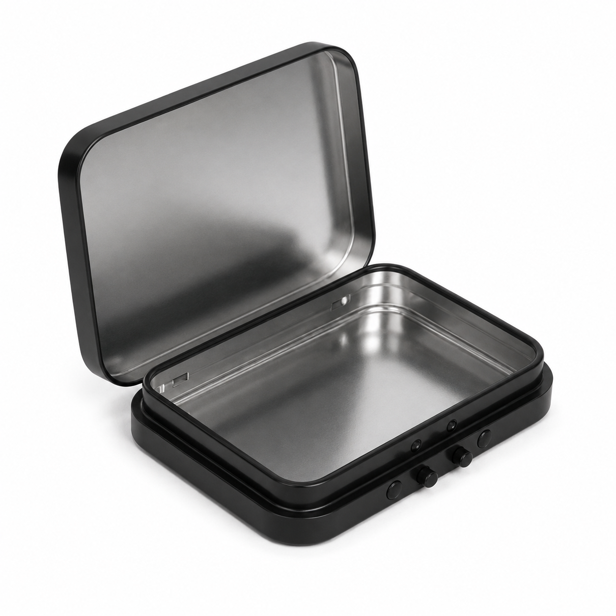 Hinged-Lid Mini Pre-Rolls Tin Box